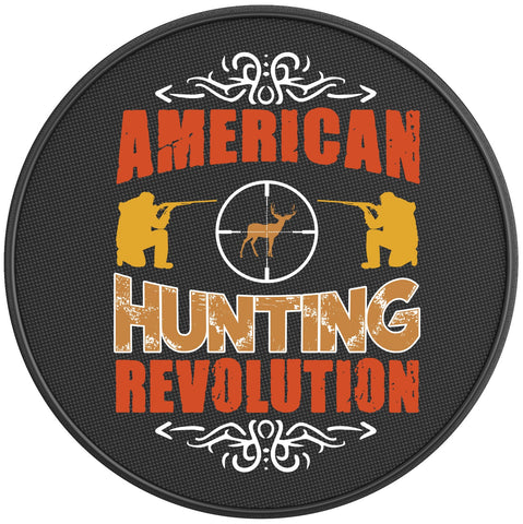 AMERICAN HUNTING REVOLUTION BLACK CARBON FIBER TIRE COVER