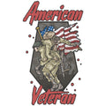 AMERICAN VETERAN US FLAG