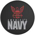 AMERICA S NAVY BLACK TIRE COVER