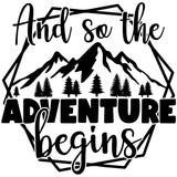 AND SO THE ADVENTURE BEGINS