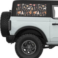 ANIMAL FOREST QUARTER WINDOW DECAL FITS 2021+ FORD BRONCO 2 DOOR HARD TOP