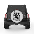 ARIZONA COMPILATION SILVER CARBON FIBER TIRE COVER