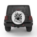 ARIZONA COMPILATION SILVER CARBON FIBER TIRE COVER