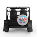ARKANSAS SILVER CARBON FIBER TIRE COVER FOR MOKE