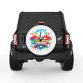 ARKANSAS WHITE TIRE COVER