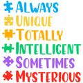 AUTISM FULL WORDS