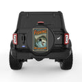 A BAD DAY FISHING BEATS A GOOD DAY OF WORK BLACK TIRE COVER