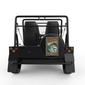 A BAD DAY FISHING BEATS A GOOD DAY OF WORK BLACK TIRE COVER FOR MOKE