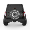 A LOT CAN HAPPEN IN THREE DAYS BLACK CARBON FIBER TIRE COVER