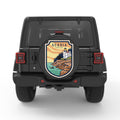 ACADIA BLACK CARBON FIBER TIRE COVER