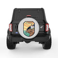 ACADIA SILVER CARBON FIBER TIRE COVER