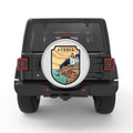 ACADIA SILVER CARBON FIBER TIRE COVER