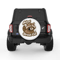ADOPT A STREET CAT WHITE TIRE COVER