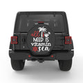 ALL I NEED IS VITAMIN SEA PEARL  WHITE CARBON FIBER TIRE COVER