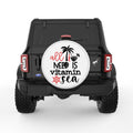 ALL I NEED IS VITAMIN SEA WHITE TIRE COVER