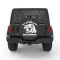 ALL MY SYSTEMS ARE NERVOUS BLACK CARBON FIBER TIRE COVER