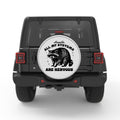 ALL MY SYSTEMS ARE NERVOUS SILVER CARBON FIBER TIRE COVER