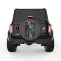 ALWAYS A SOLDIER BLACK CARBON FIBER TIRE COVER