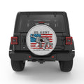 ALWAYS A SOLDIER WHITE TIRE COVER