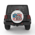 ALWAYS A SOLDIER BLACK TIRE COVER