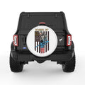 ALWAYS A SOLDIER WHITE TIRE COVER