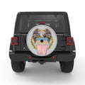 AMERICAN BALD EAGLE WHITE TIRE COVER