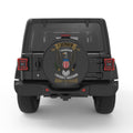 AMERICAN EAGLE ARMY VETERAN PEARL  WHITE CARBON FIBER TIRE COVER