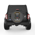 AMERICAN EAGLE ARMY VETERAN BLACK CARBON FIBER TIRE COVER