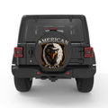 AMERICAN EAGLE BLACK CARBON FIBER TIRE COVER