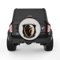 AMERICAN EAGLE SILVER CARBON FIBER TIRE COVER