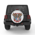 AMERICAN EAGLE USA FLAG BLACK TIRE COVER