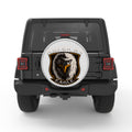 AMERICAN EAGLE SILVER CARBON FIBER TIRE COVER