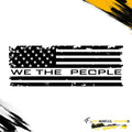 American Flag We The People Decal For Jeep Gladiator