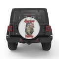 AMERICAN VETERAN US FLAG BLACK TIRE COVER