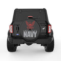 AMERICAS NAVY BLACK TIRE COVER