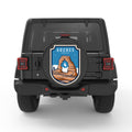 ARCHES PEARL  WHITE CARBON FIBER TIRE COVER