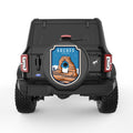 ARCHES BLACK CARBON FIBER TIRE COVER