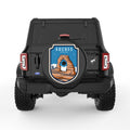 ARCHES BLACK TIRE COVER
