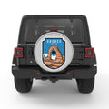 ARCHES WHITE TIRE COVER