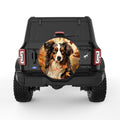 AUSTRALIAN SHEPHERD FALL BLACK TIRE COVER