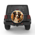AUSTRALIAN SHEPHERD FALL BLACK TIRE COVER