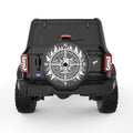BACKPACKER COMPASS BLACK CARBON FIBER TIRE COVER