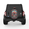 BACK TO NATURE BLACK TIRE COVER