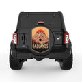 BADLANDS BLACK TIRE COVER