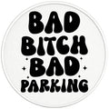 BAD BITCH BAD PARKING BLACK TIRE COVER