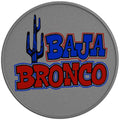 BAHA BRONCO SILVER CARBON FIBER TIRE COVER