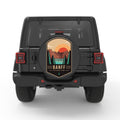 BANFF PEARL  WHITE CARBON FIBER TIRE COVER