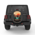 BANFF BLACK CARBON FIBER TIRE COVER