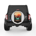 BANFF SILVER CARBON FIBER TIRE COVER
