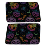 BATS AND SPIDERS COLORFUL HALLOWEEN QUARTER WINDOW DRIVER & PASSENGER DECALS
